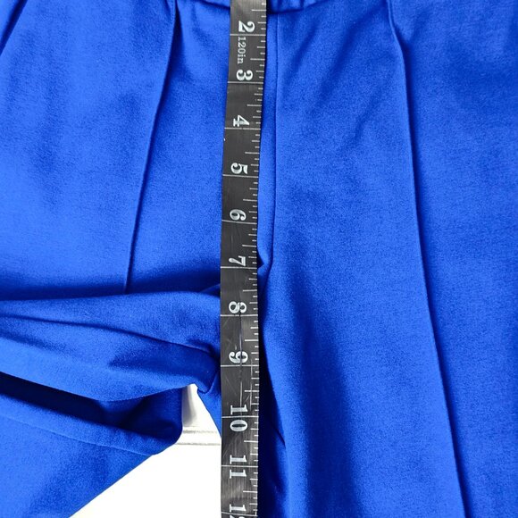 Universal Standard Women's Blue Pintuck Point Tapered Ankle Pants Size XS NWT - Picture 12 of 14